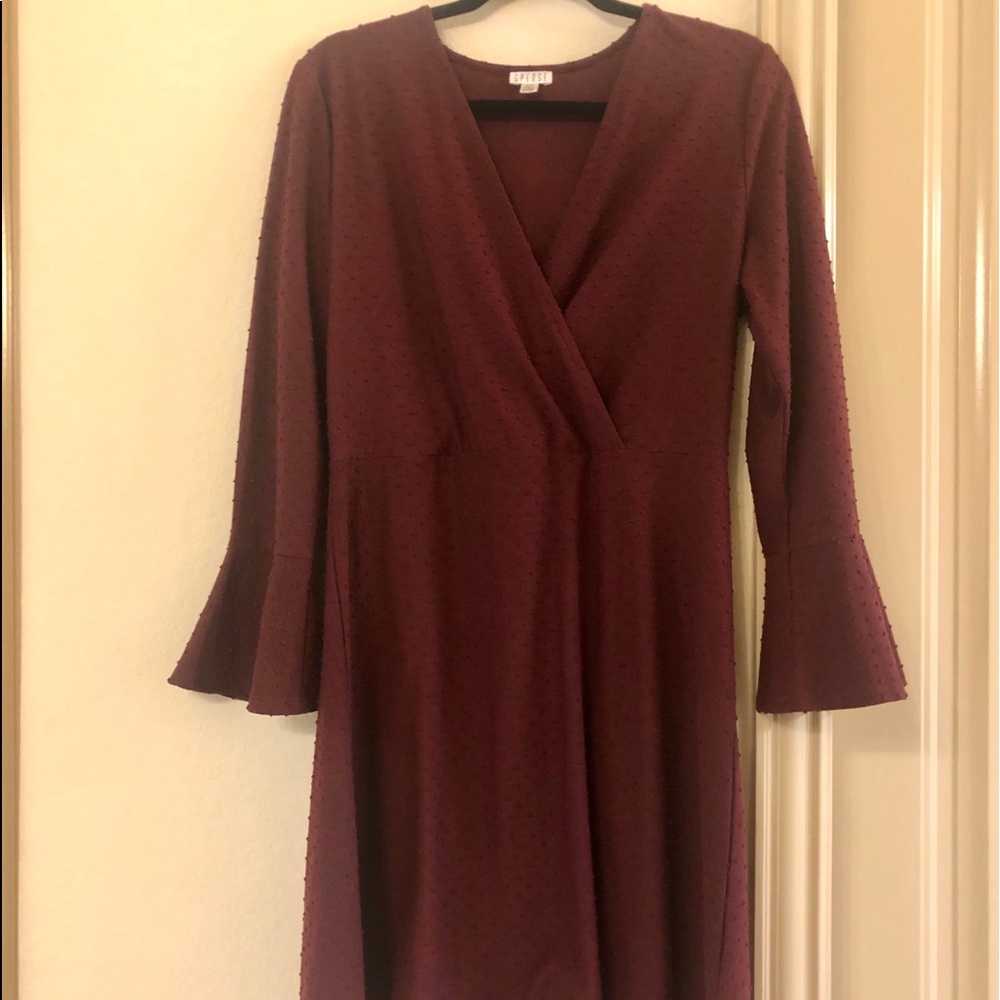 Spense 3/4 Sleeve Textured Knit Dress - Picture 8 of 8